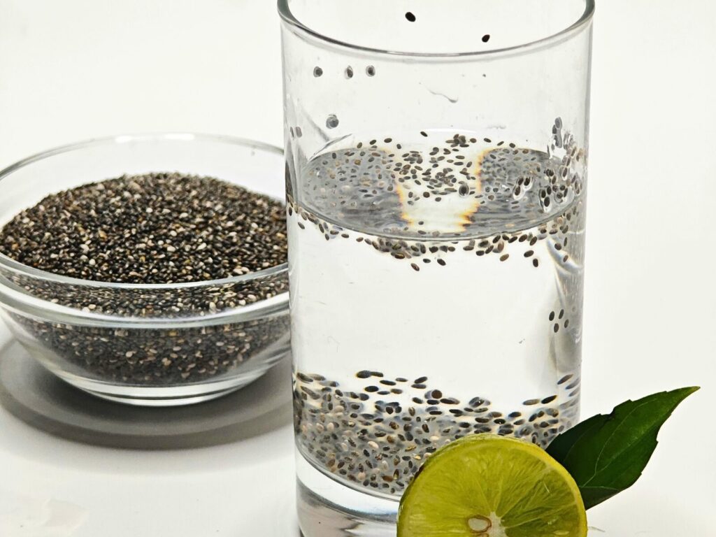 chia seeds - high fiber foods