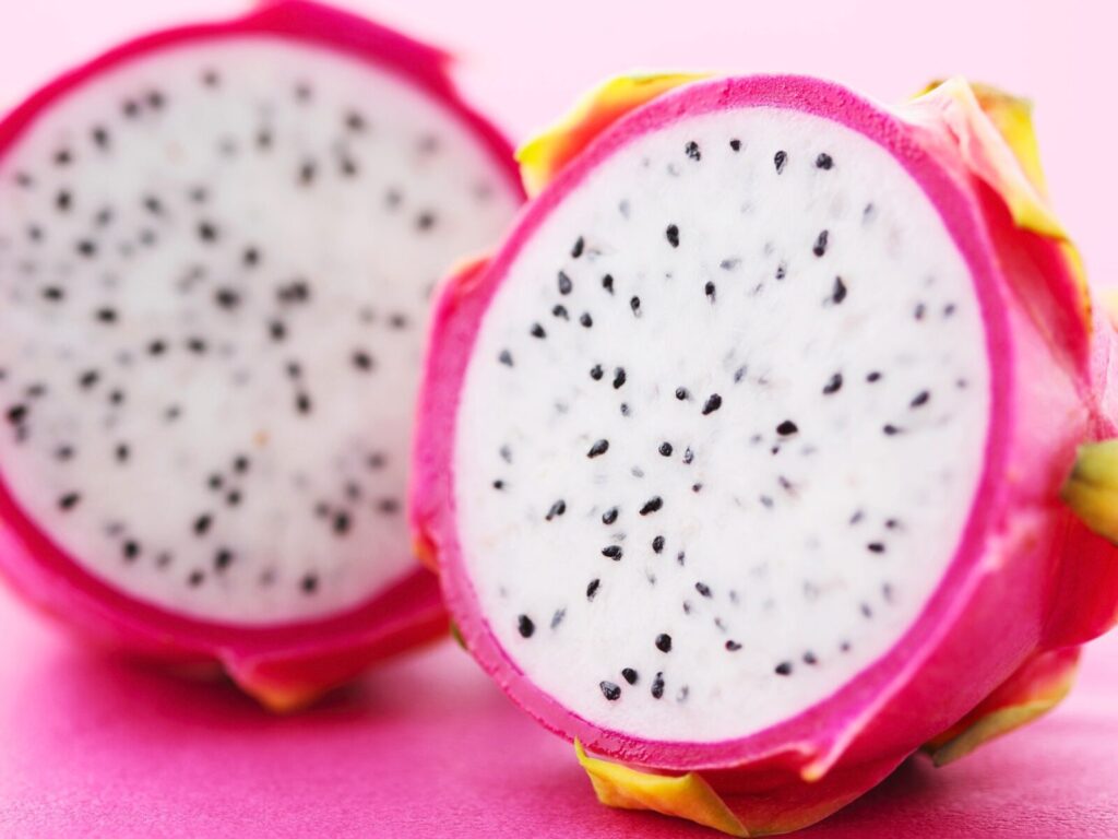 dragon fruit - high fiber fruits for constipation