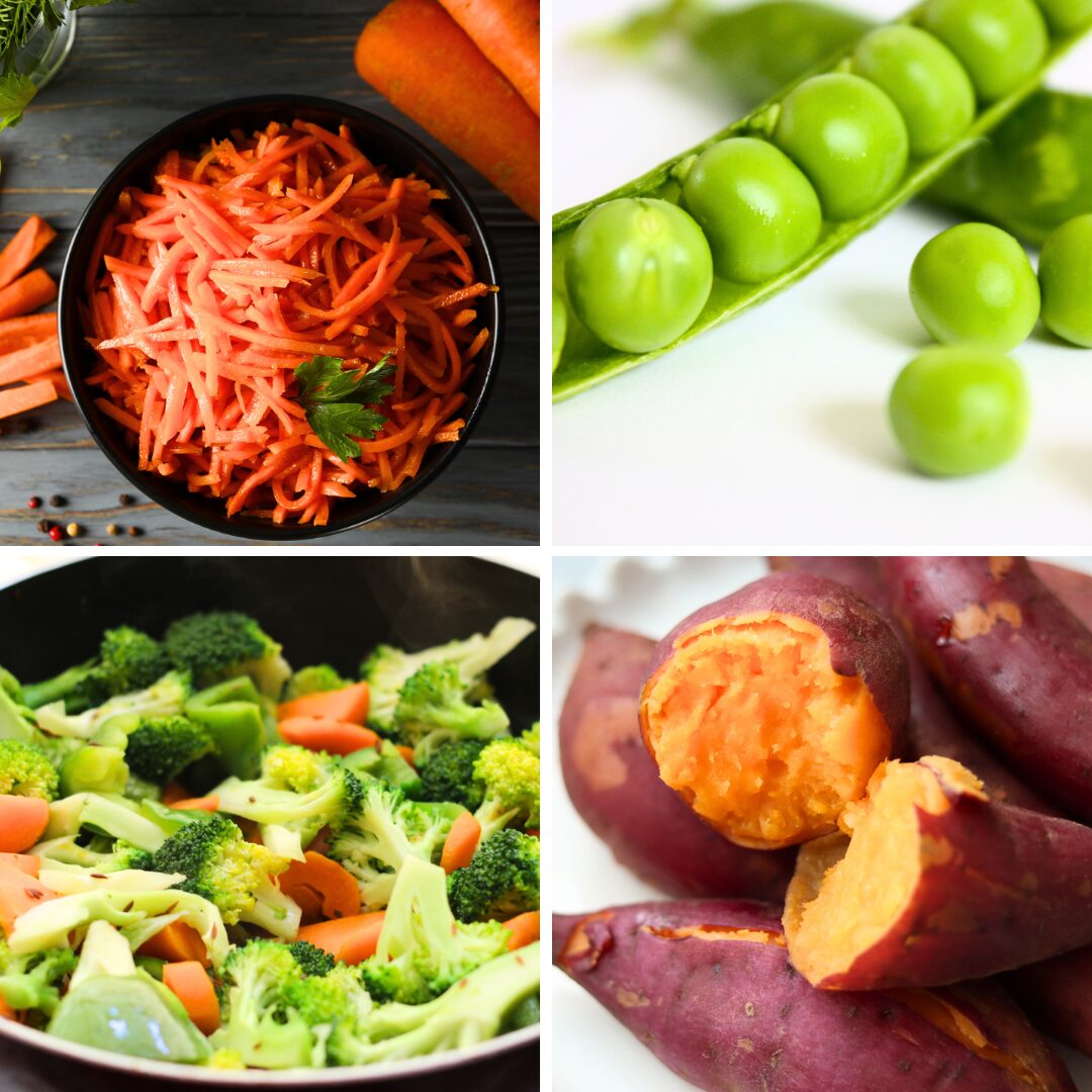 high fiber vegetables