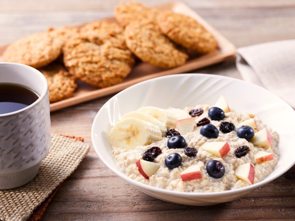 oatmeal - high fiber foods for constipation
