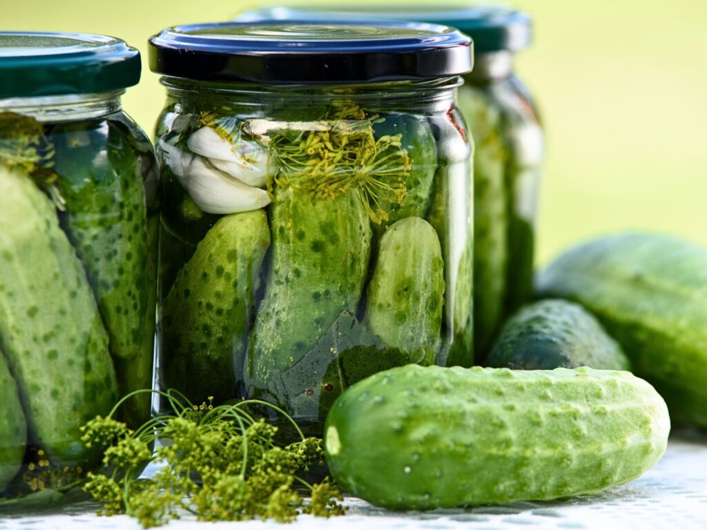 pickles - probiotic foods