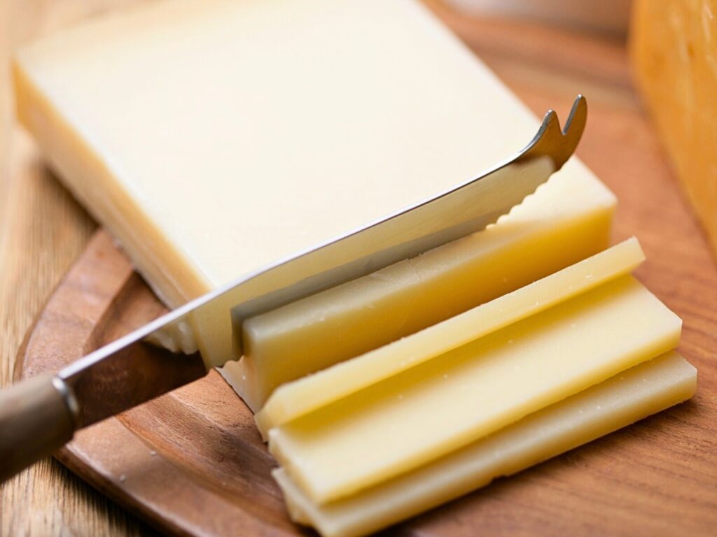 raw cheese - probiotic foods