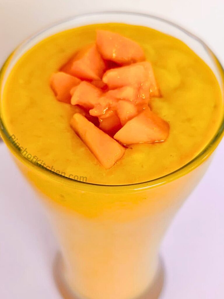 Mango oat smoothie 