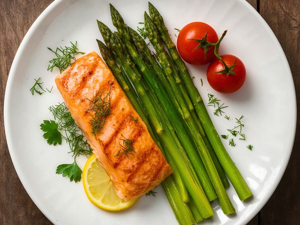 asparagus - high fiber low carb foods