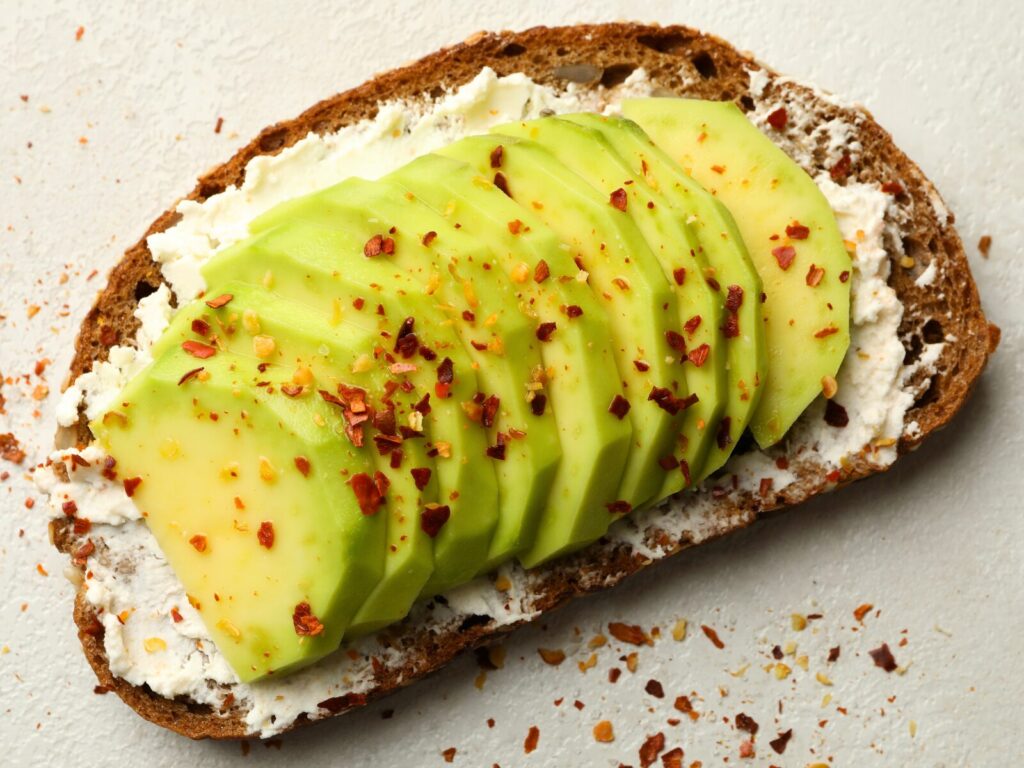 avocado - high fiber low carb foods