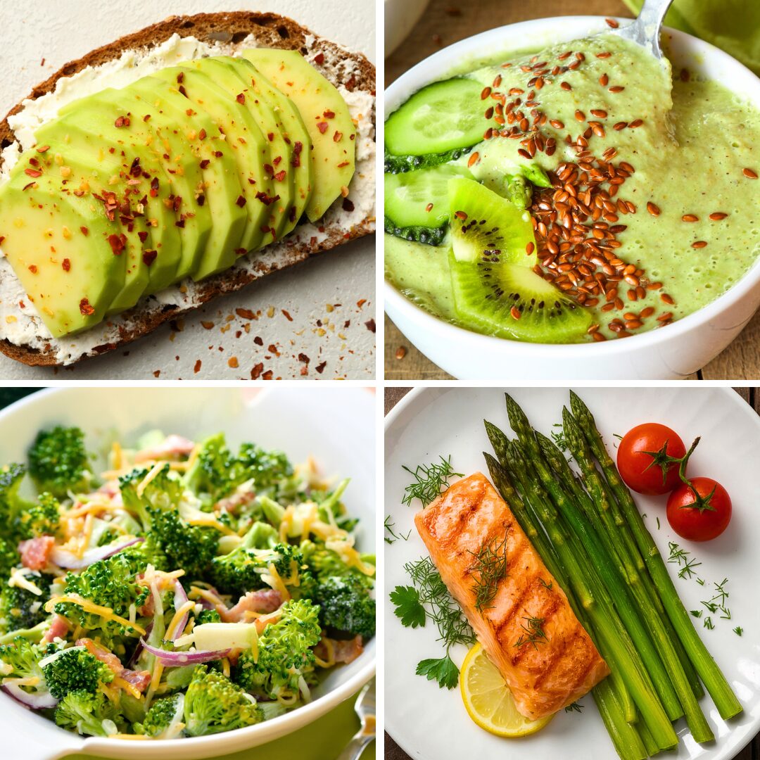 high fiber low carb foods