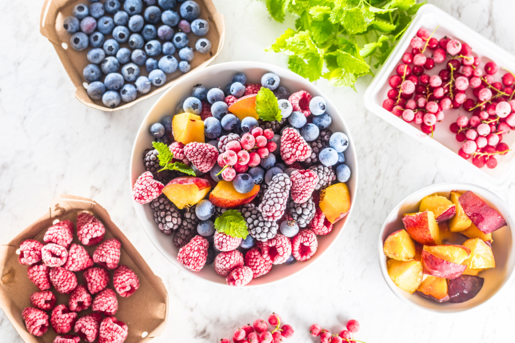 frozen fruits