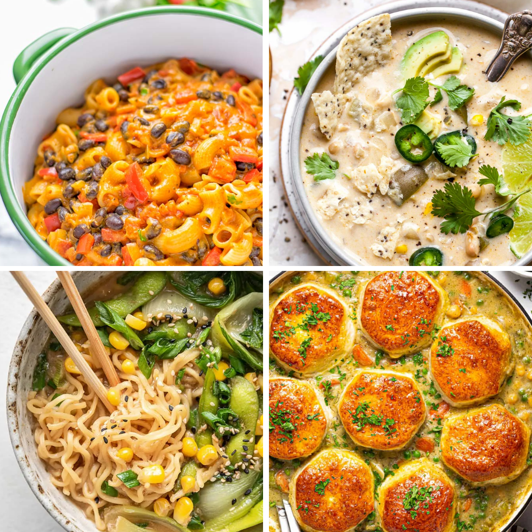 high protein one pot vegetarian recipes