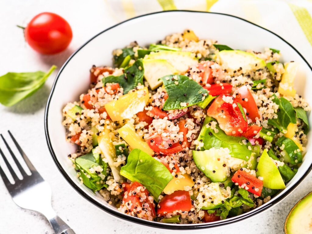 quinoa - foods in high iron