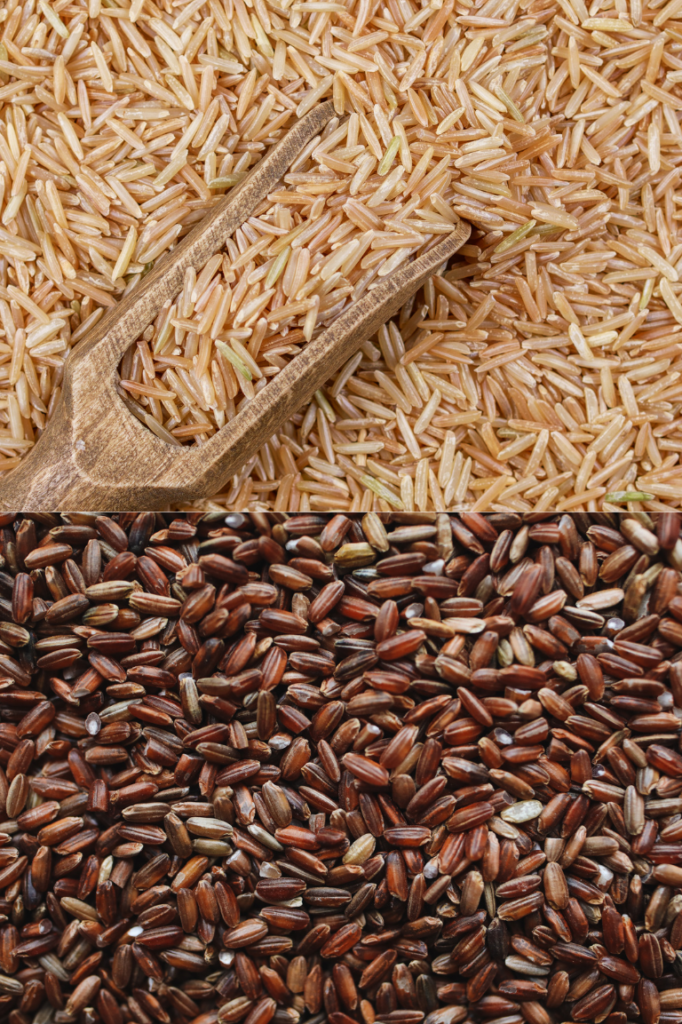 rice - healthy grocery list