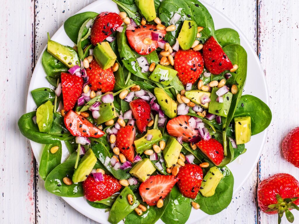 Spinach - foods in high iron