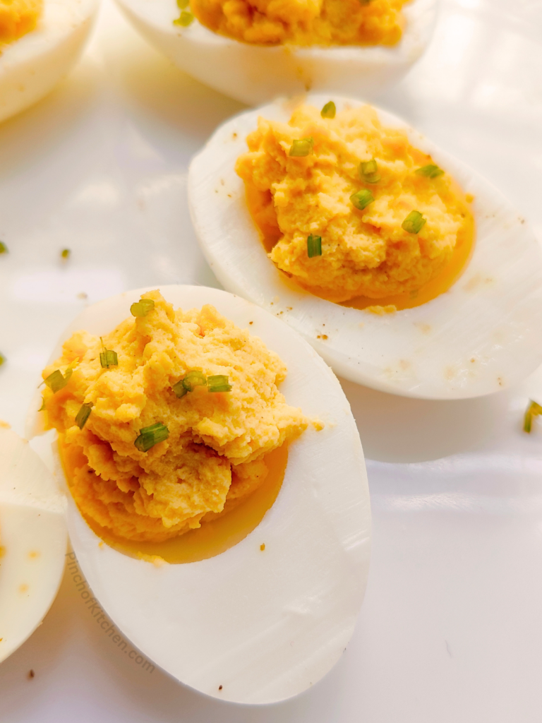 bite-size Deviled Eggs