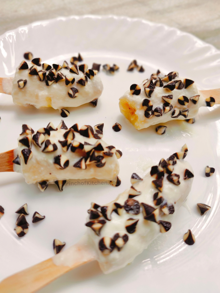 easy banana yogurt bites