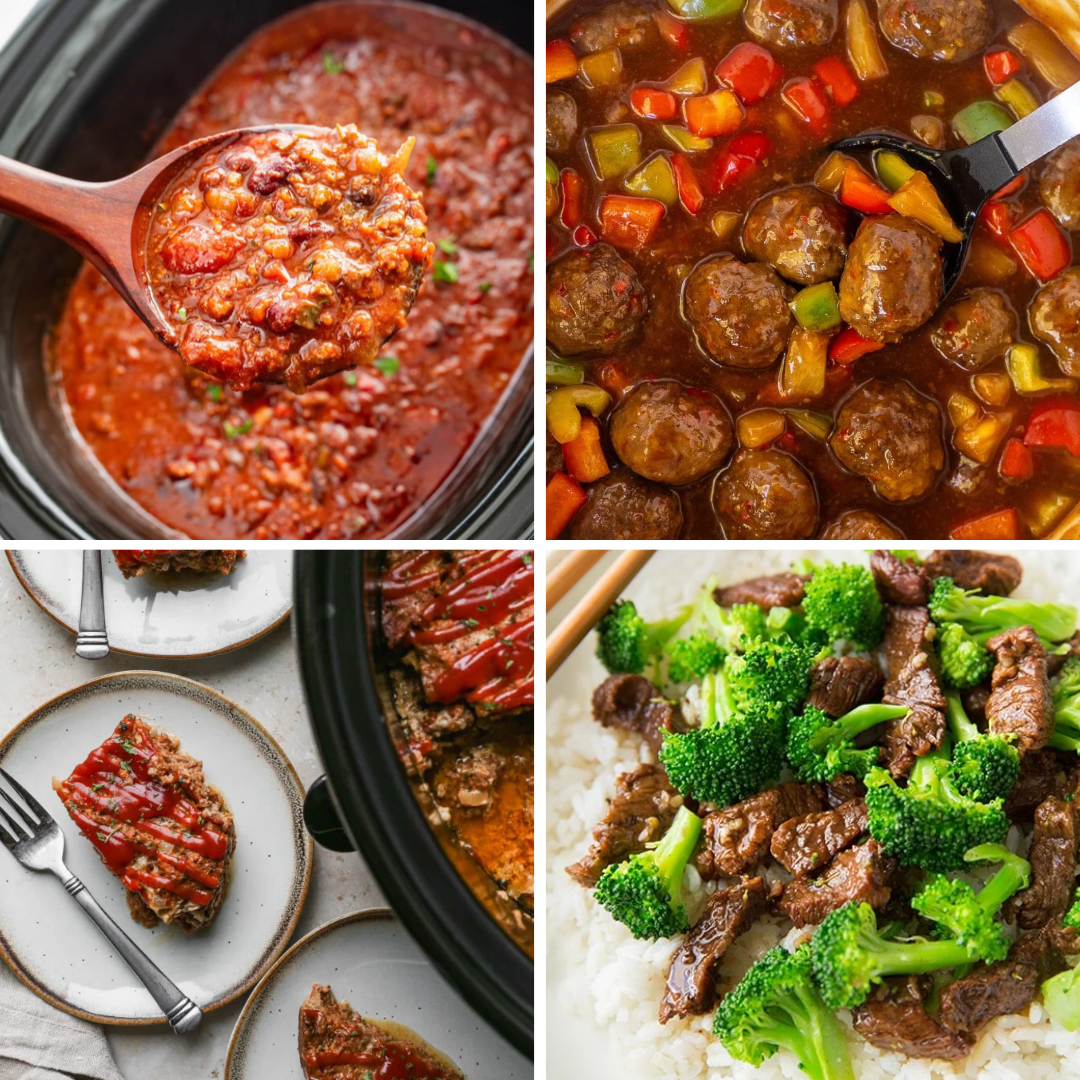 ground beef crockpot recipes