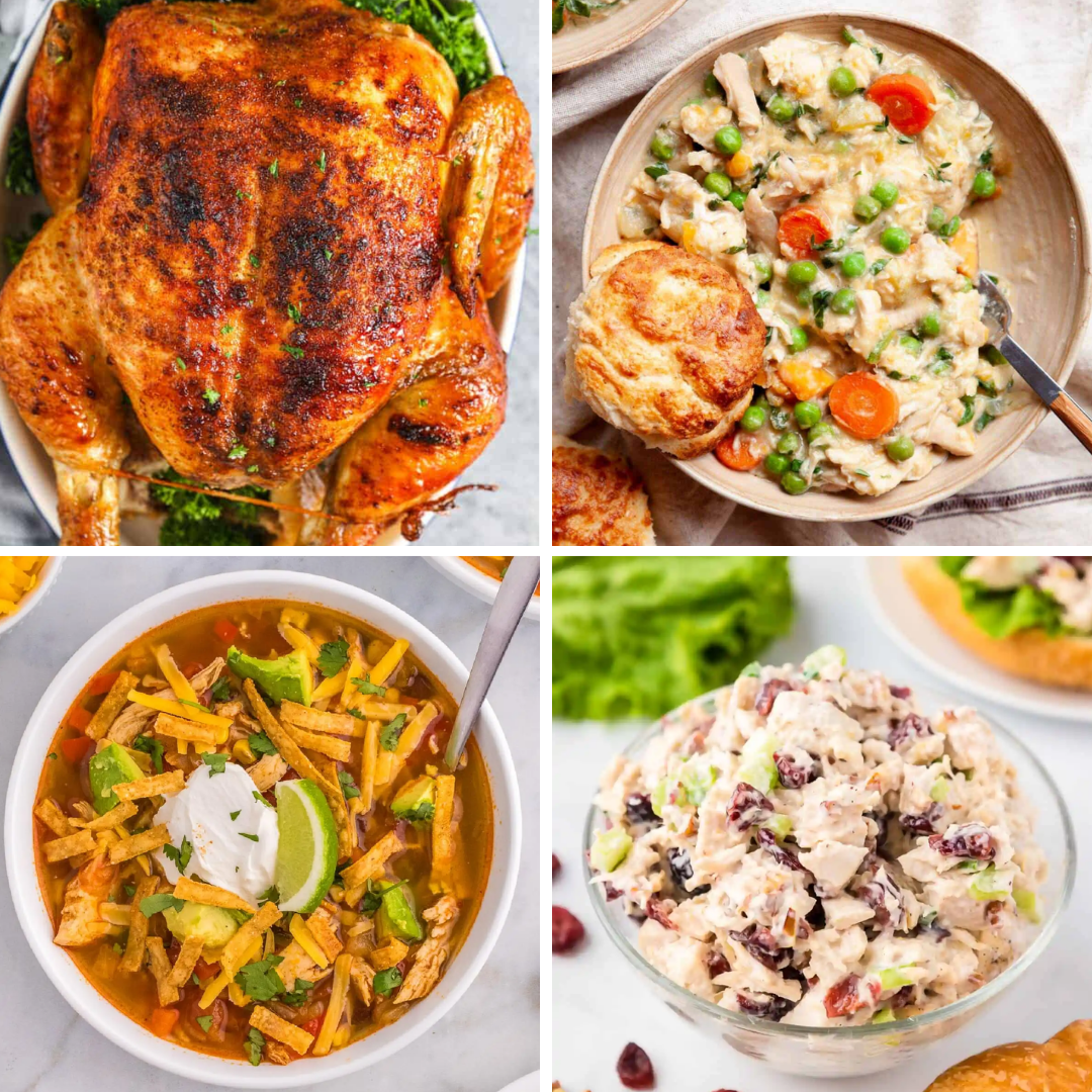 rotisserie chicken recipes